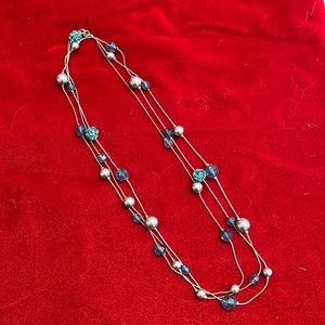 BOGO - Silver Chain and Beads Necklace